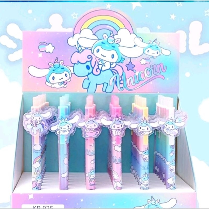 

1 BOX PEN AKRILIK SANRIO UNICORN