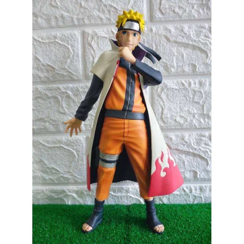 Action Figure Naruto Uzumaki Coat Version Original Hokage Fouth