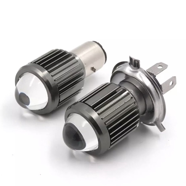 BkN PROMO LAMPU LED H4 H6 LASER BHOLAM DEPAN UTAMA MOTOR LED LASER H4 H6  Best Terlaris