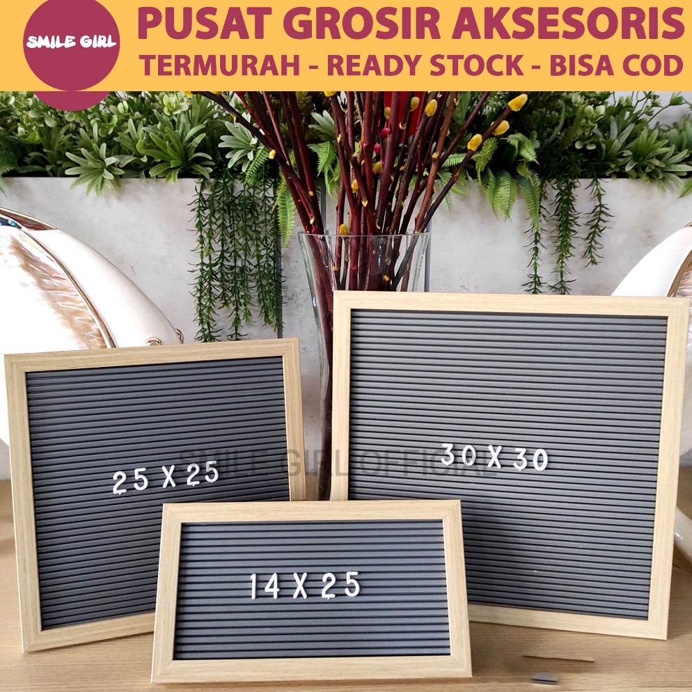 

Big sale SMILE GIRL OFFICIAL Grosir Murah 3x3cm Letter Board Include Huruf Papan Nama Bayi Papan Menu Dekorasi Kamar 4E