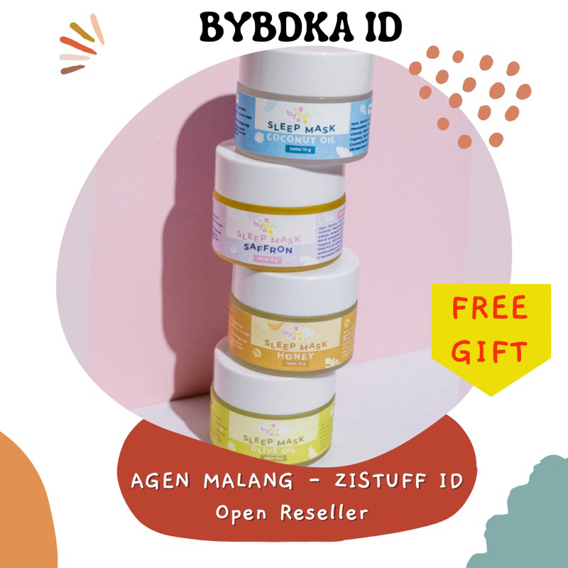 (DISTRI MALANG) BYBDKA Sleeping Mask Sleepmask bybdka.id By Bdka