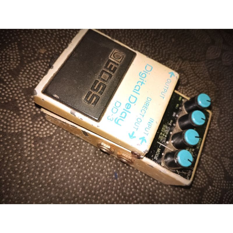Efek Digital Delay Boss DD3 pink label