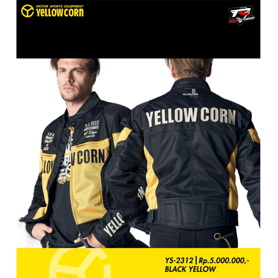 Jaket Motor Yellowcorn SJ-2312 YELLOW CORN