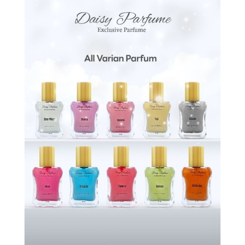 DAISY PARFUM EXCLUSIVE Paket Usaha Reseller 5 botol