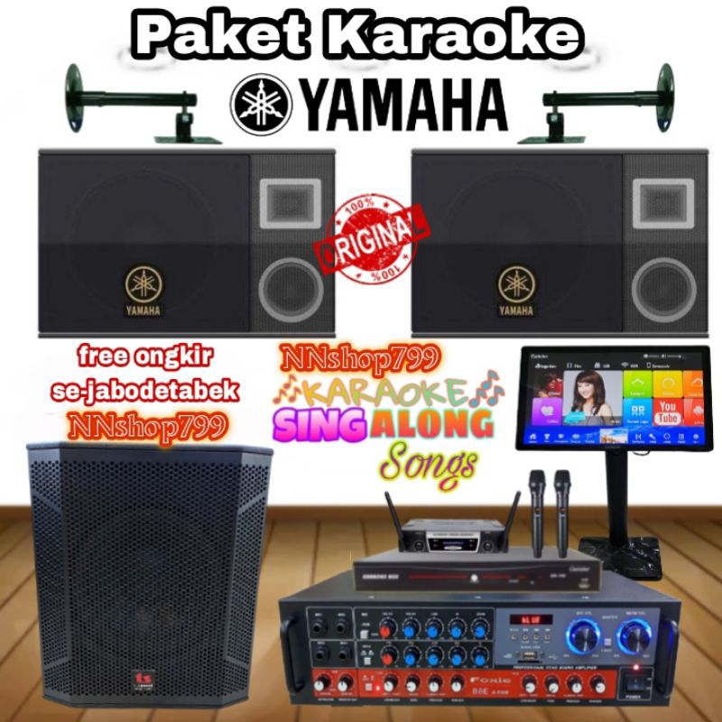 Paket Karaoke Yamaha KMS 2500 / Speaker Karaoke Yamaha KMS 2500 Original