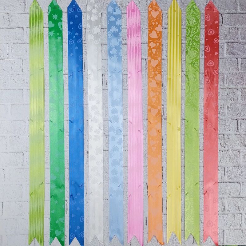 

10 pcs Pita Serut uk besar motif uk 46x2,8cm