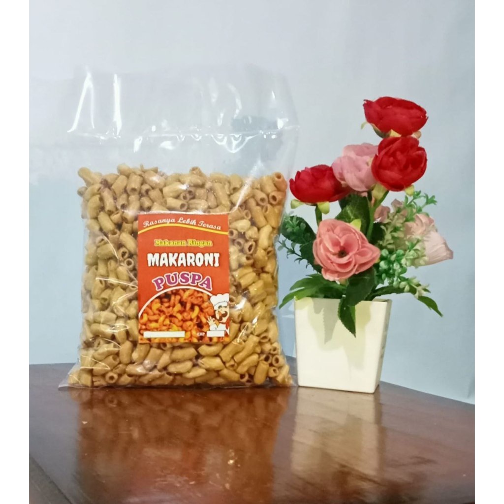 

Puspa snack makanan ringan makaroni bantat original 500gr