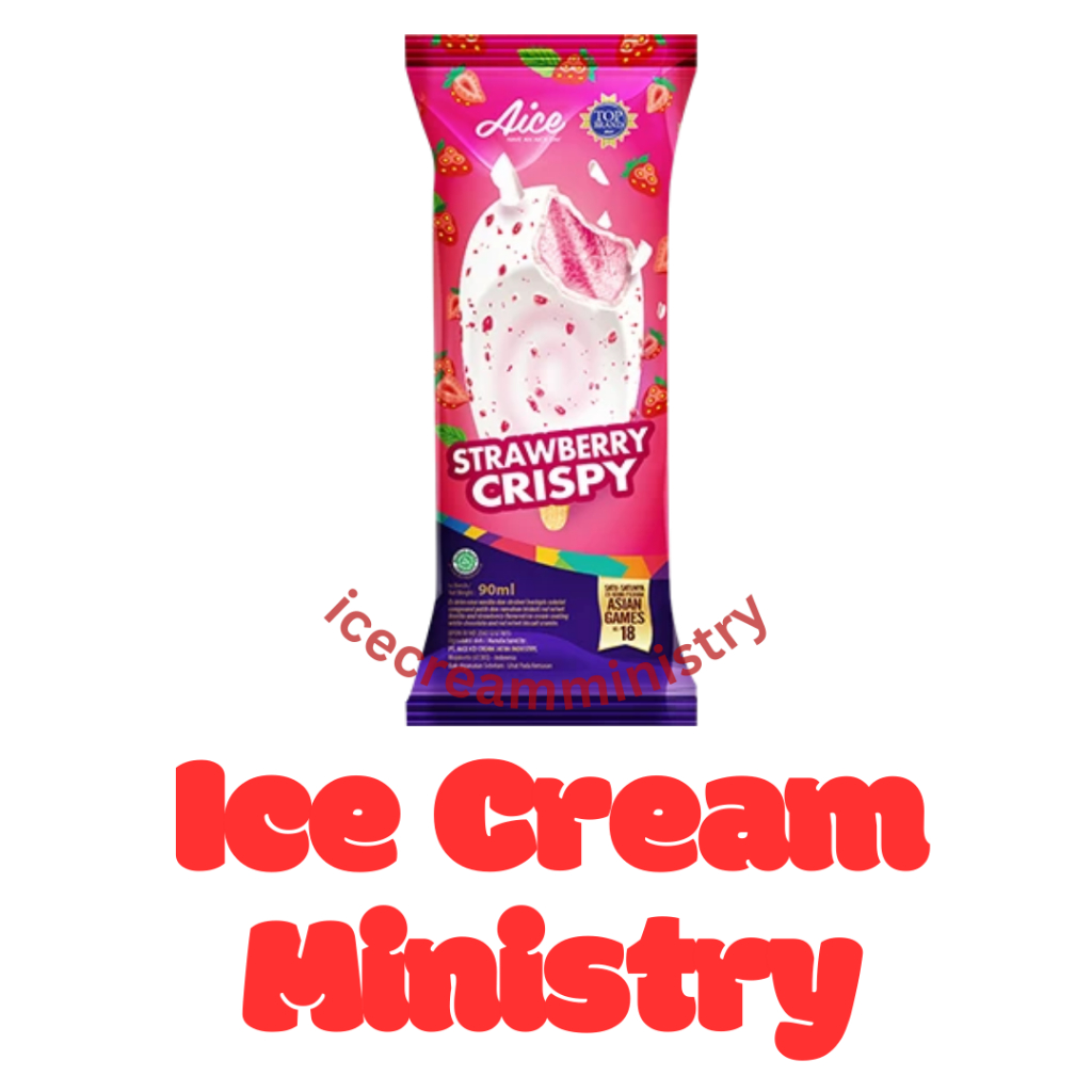 

Aice Strawberry Crispy 1 Dus isi 40