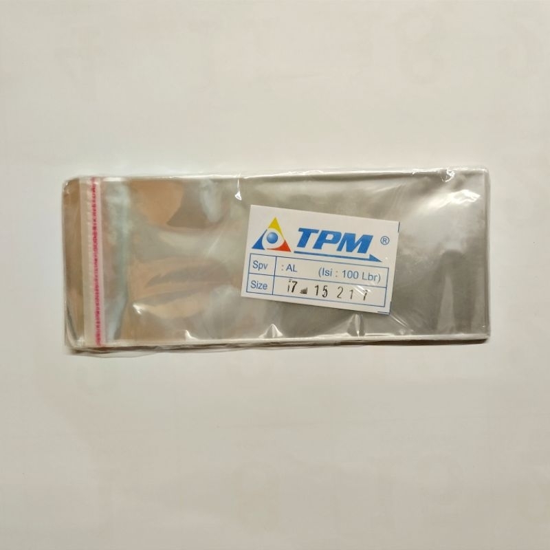 

Plastik Opp 7×15cm/Opp Uang/Opp Kecil Seal Rekat Super Lengket Per 100 Lembar -+