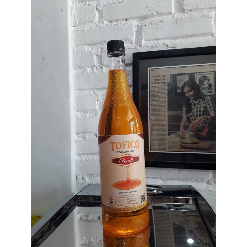 

Sirup PEACH - PEACH syrup tofico 1ltr