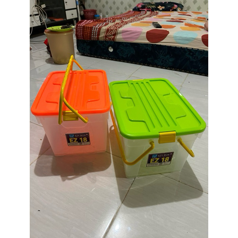 Box container ez 18 with tenteng - Container box ez 18 bisa di jinjing