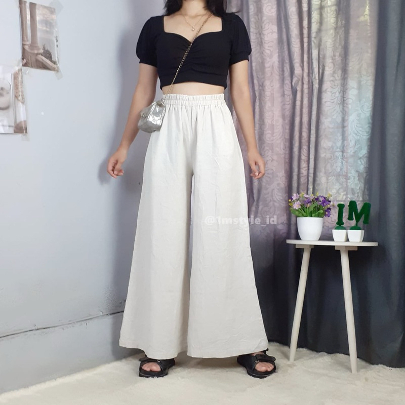 JY192 - Kulot Linen Broken White