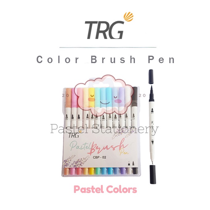 

Sangat Nyaman Color Brush Pen Pastel 12 Warna Pena Kuas Warna TRG CBP2 HFM