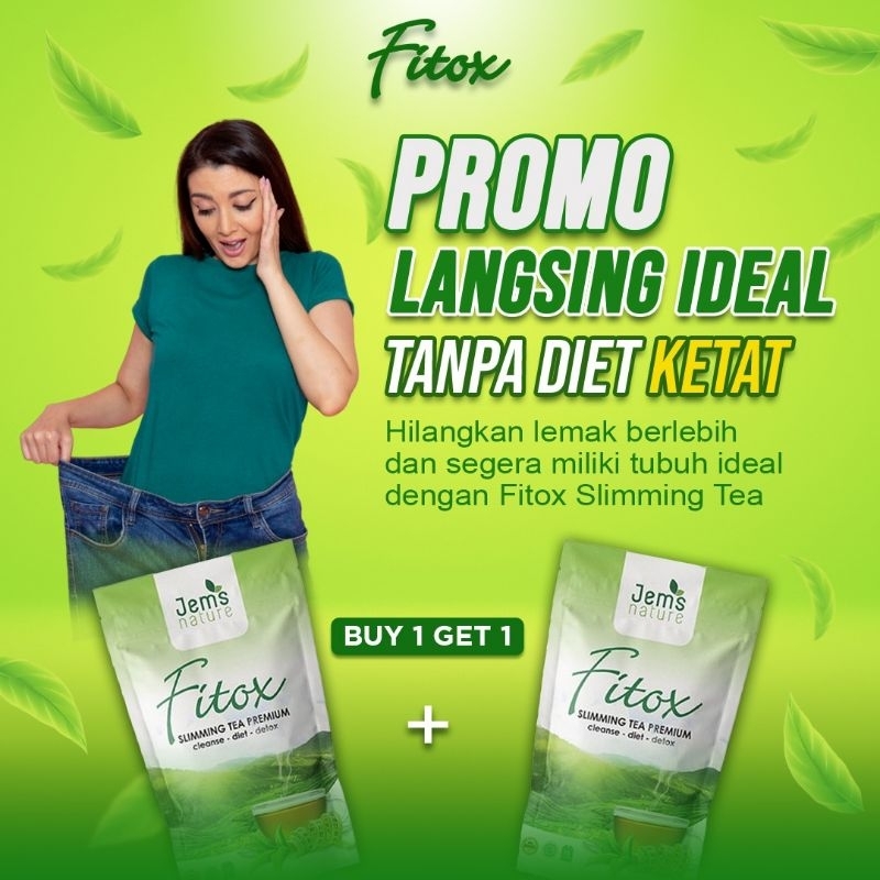 Fitox Slimming Tea PROMO Buy 1 Get 1