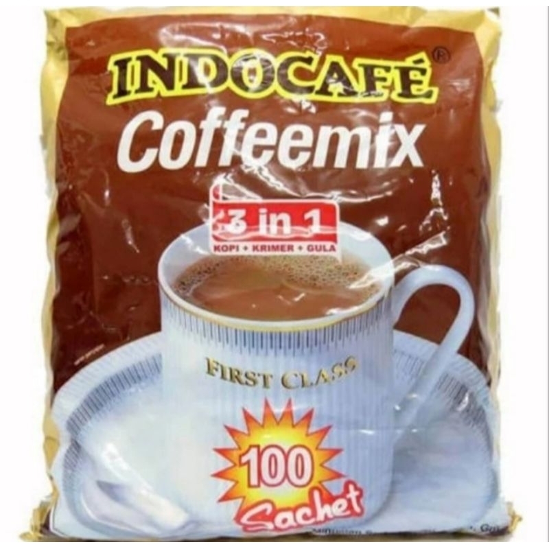 

Indocafe Coffeemix 3 in 1 isi 100 sachet