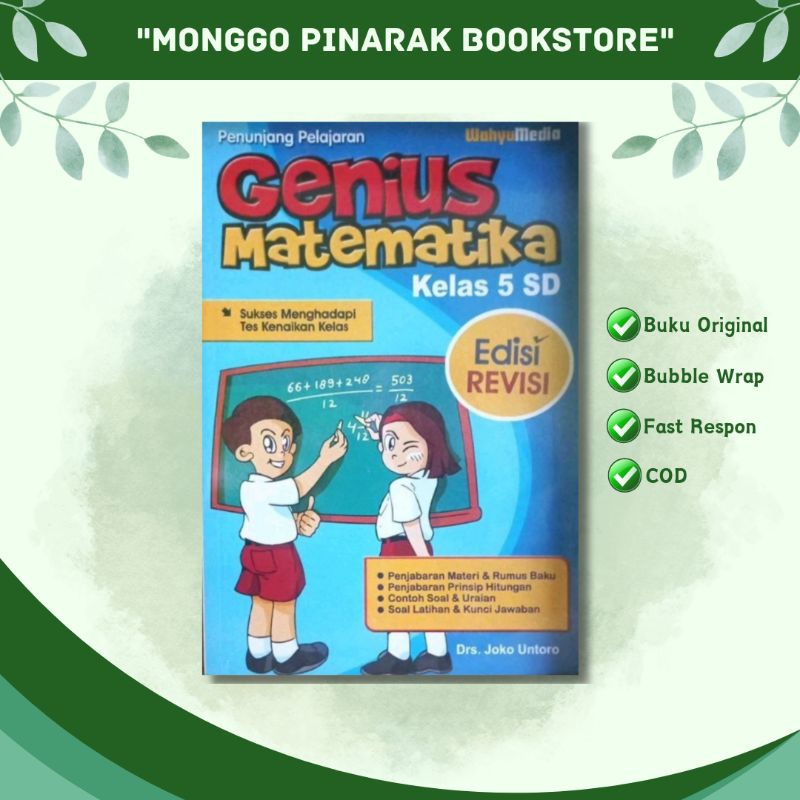 BUKU GENIUS MATEMATIKA KELAS 5 SD