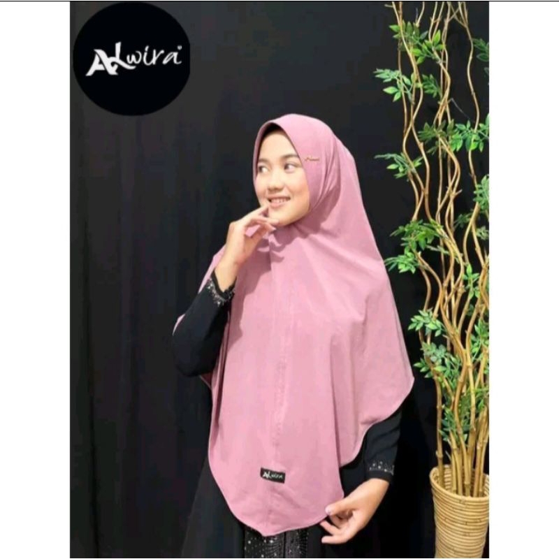 Alwira hijab premium, hijab instan size (XL)