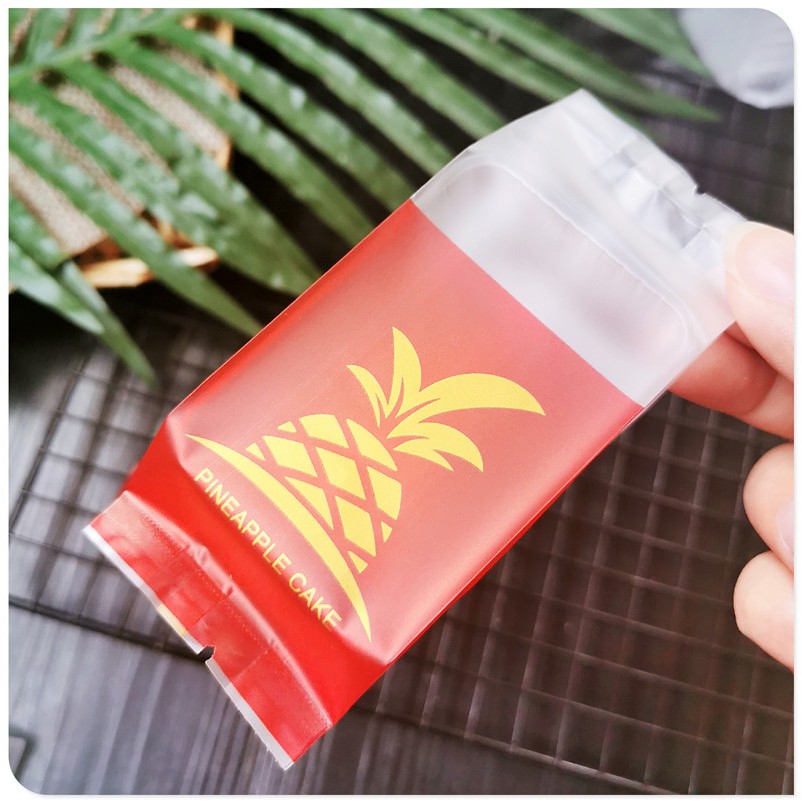 Plastik kue nastar nanas taiwan/ kemasan kue nastar taiwan/ plastik nastar taiwan