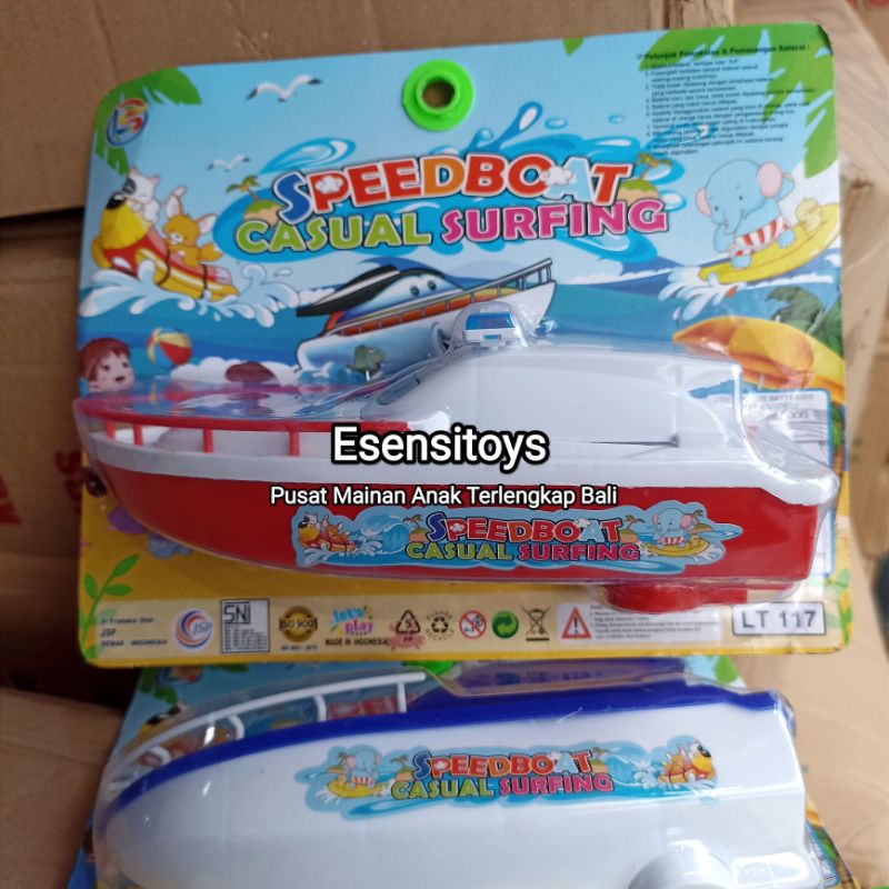 Mainan Speedboat Motor Boat Bisa Jalan Diatas Air Perahu Bisa Jalan Diatas Air Mainan Edukasi Anak