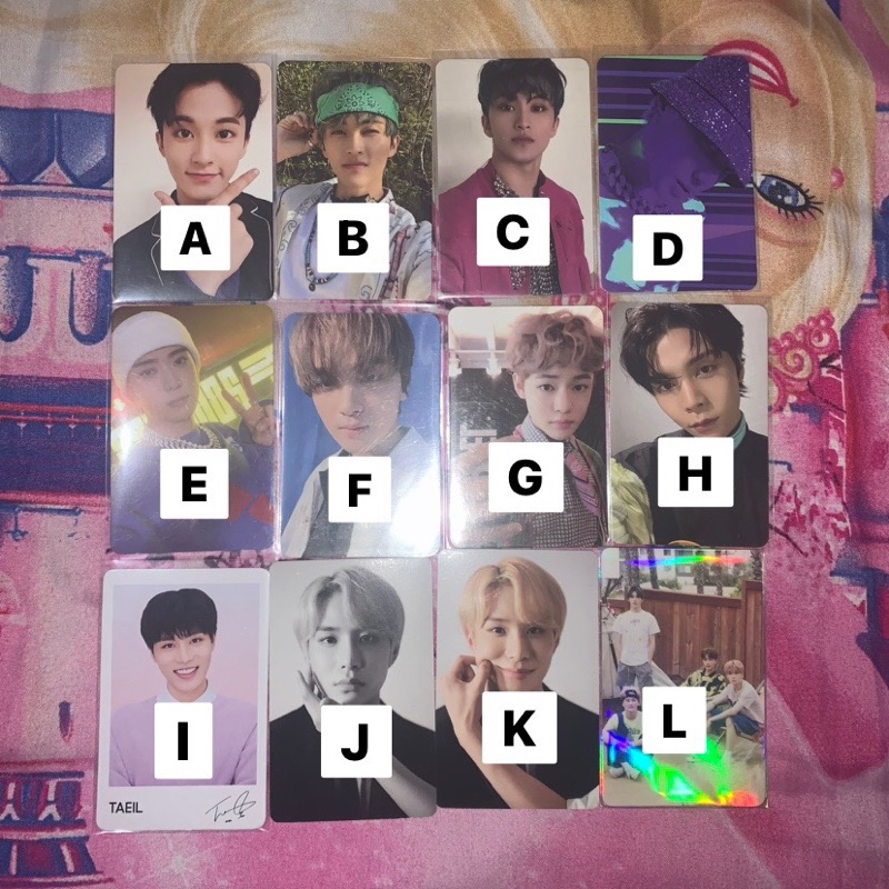 Photocard NCT 127 Dream Mark Haechan Johnny Taeyong Chenle Jaehyun Jungwoo Taeil Unit Dicon WGU Hot 