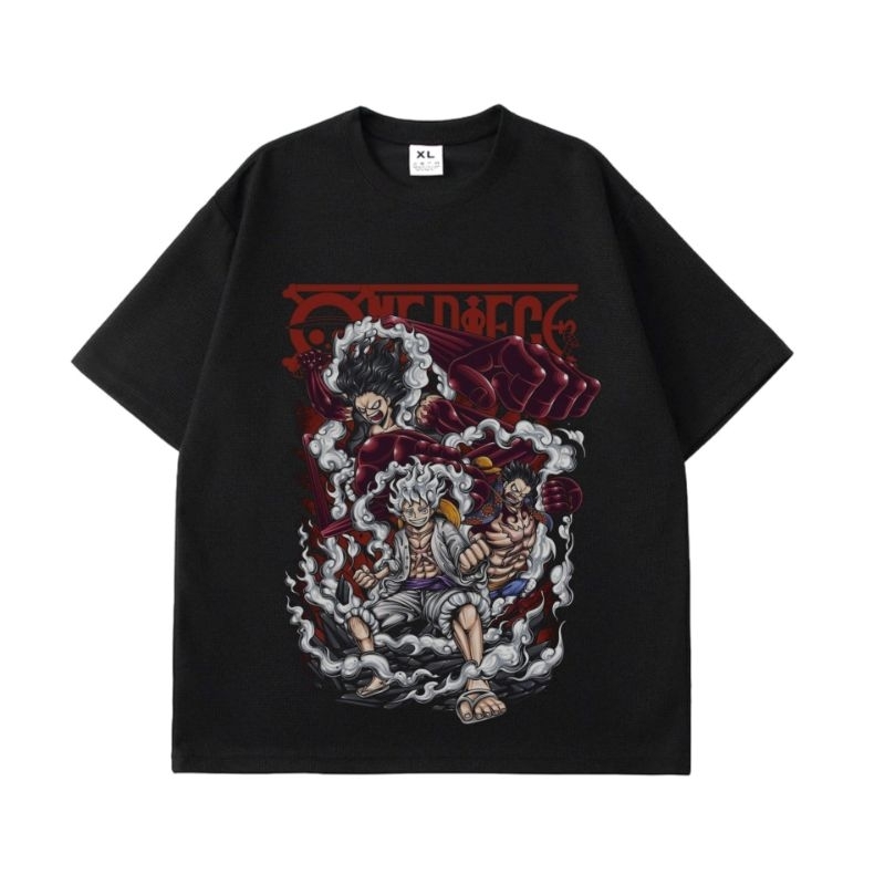 KAOS ANIME OVERSIZE LUFFY KAOS OVERSIZE ONE PIECE KAOS DISTRO KAOS OVERSIZE ANIME JEPANG KAOS OVERSI