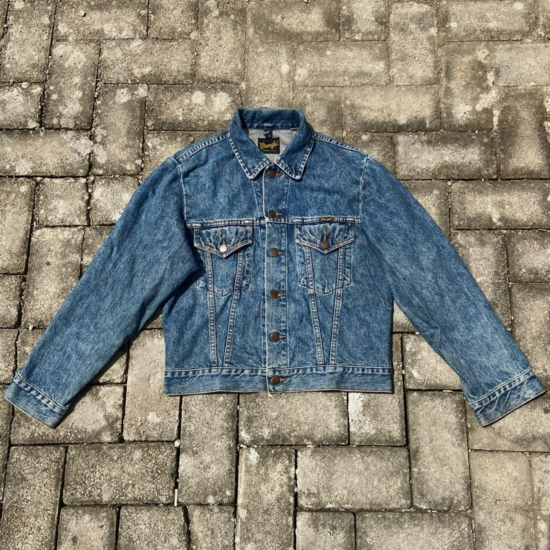 wrangler vintage jacket jeans