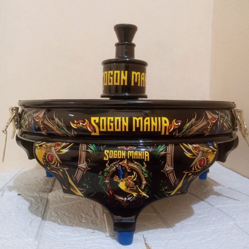 TEBOK LOVEBIRD PVC BATMAN MOTIF SOGON MANIA TERBARU