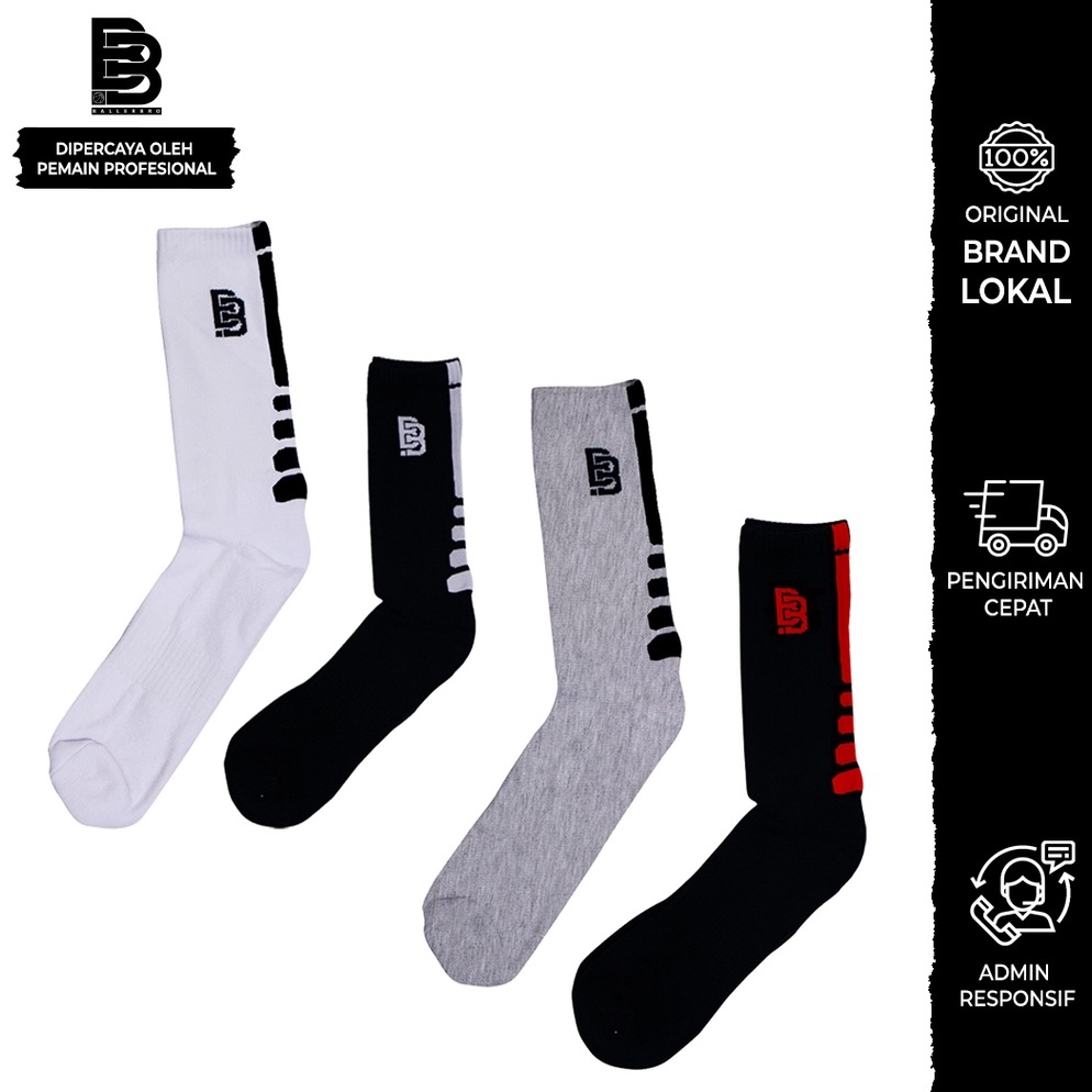 Kaos Kaki Basket BALLERBRO