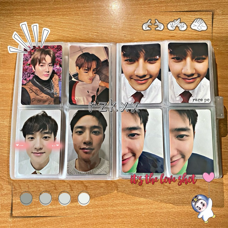 Photocard Kyungsoo D.O Love Shot LMR Ch Empathy Suho Kai