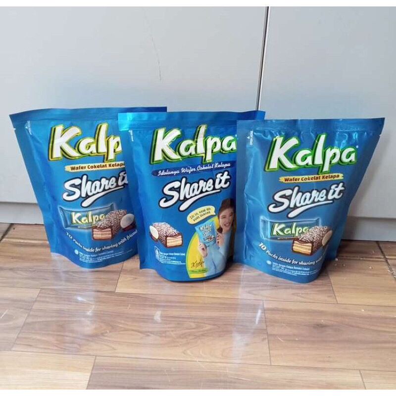 

KALPA SHARE IT 90GR X 10PCS WAFER COKELAT KELAPA