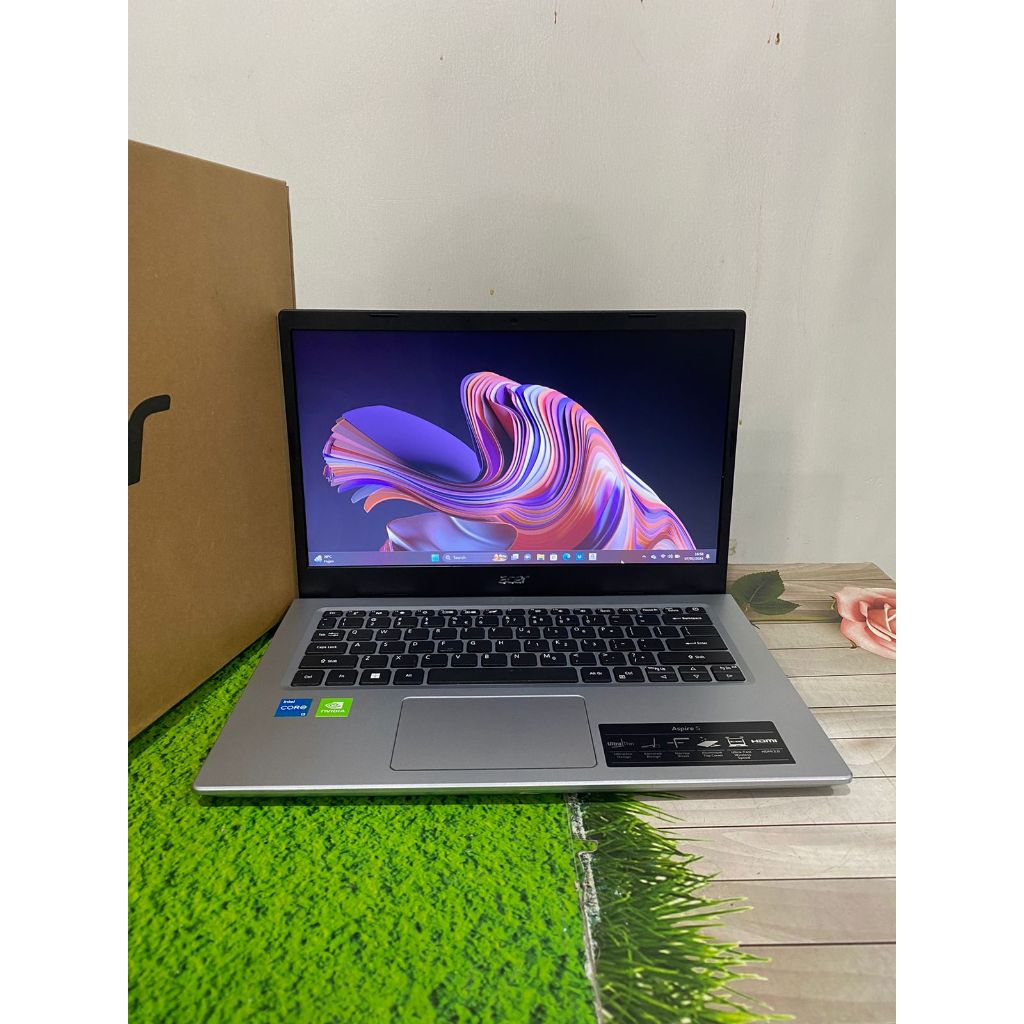 ACER ASPIRE 5 A514-32GF Core i3-1115G4 Ram 8GB 512 SSD Win.11-14"FHD Slim Dual VGA MURAH