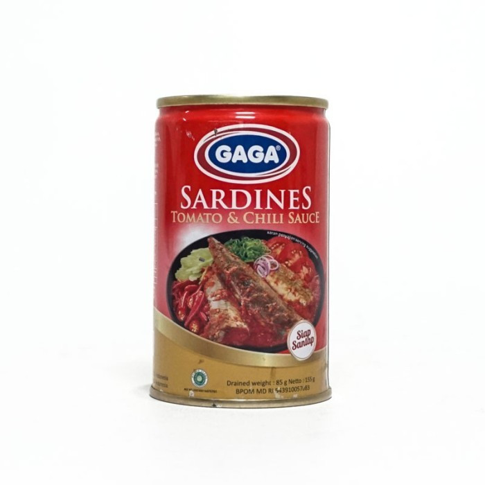 

Gaga Sarden Saus Tomat dan Cabe Balado 155 gr