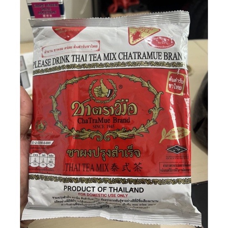 

RSYB628 Terlaku Thai Tea Original Chatramue 4gr Teh MERAH Import Thailand