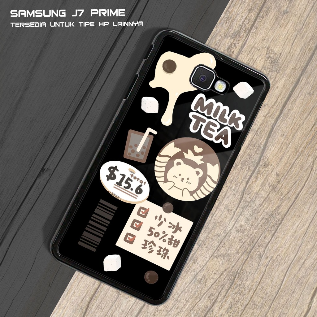 Case Samsung J7 PRIME - Casing Samsung J7 PRIME  - ( Starbucks ) - Case Glossy - Case Hp - Casing Hp