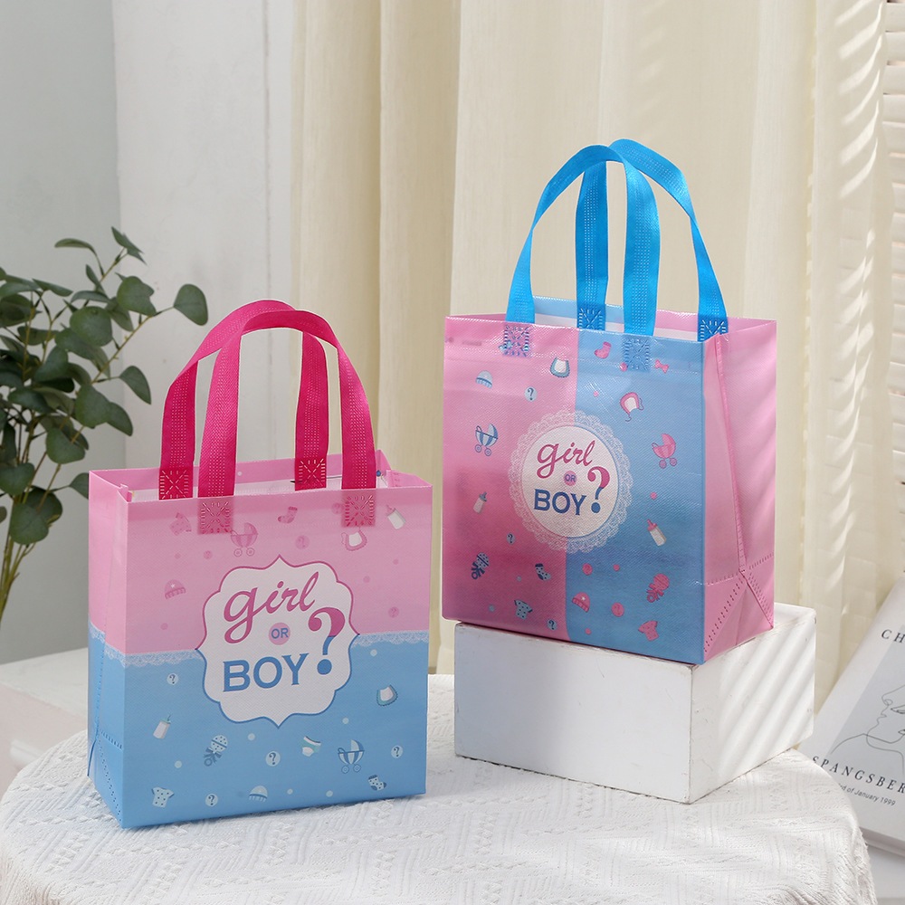 

Tas Hampers Non Woven Anti Air BOY or GIRL 27x12x29cm - Tote Bag / Hand Bag BOY or GIRL