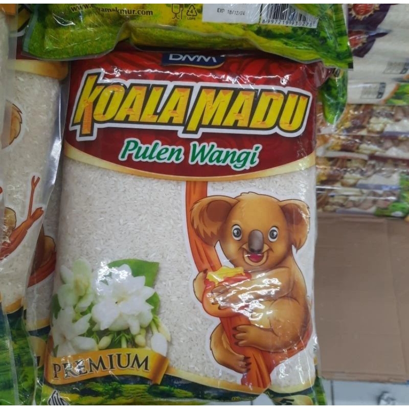 

Beras Koala Madu Pulen Wangi 5KG