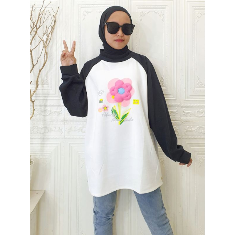 Atasan Blouse Kaos Oversize Import Bangkok 109475