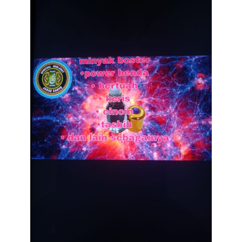 

minyak boster