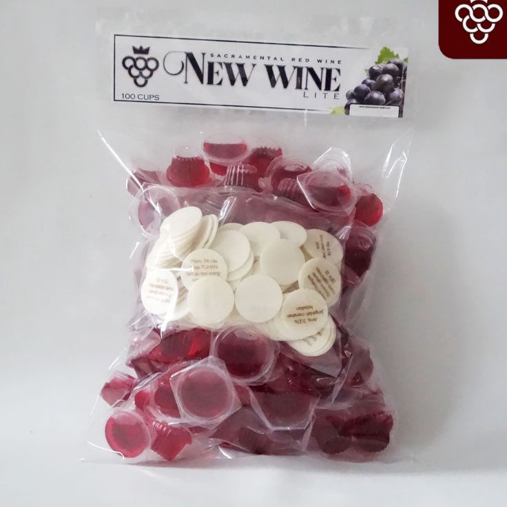 

WJPZ3316 Terbaru 33 Perjamuan Kudus Lite Cup Hosti Ayat Kecil isi 1