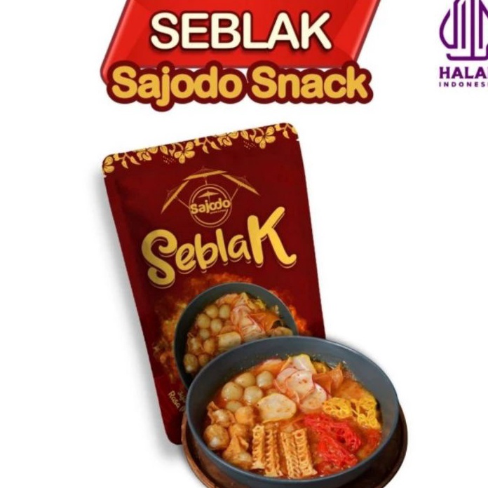 NXST3626 TERMURAH seblak instant sajodo snak