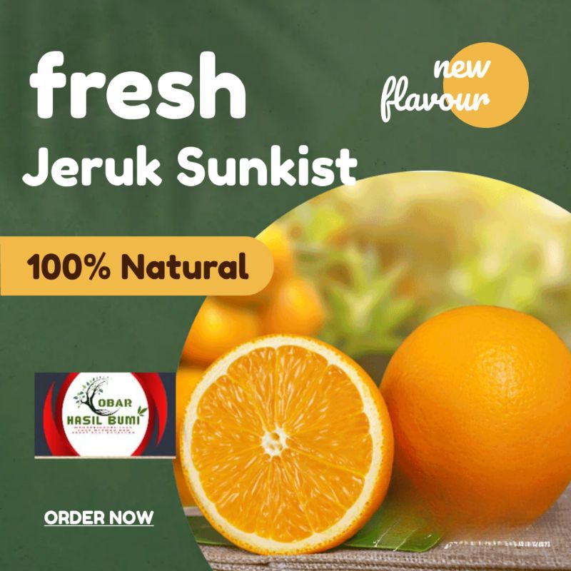 

Jeruk Sunkist manis dan segar 1kg