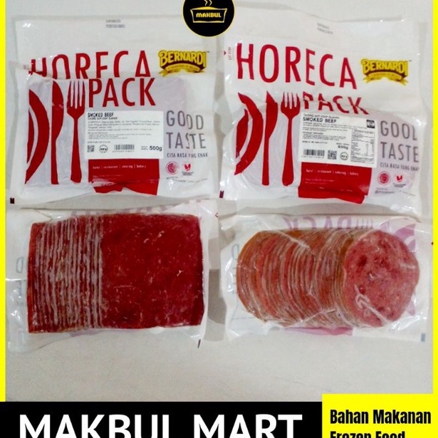 

LNVK57 PROMO SALE Bernardi Smoked Beef Kotak Bulat 5gr