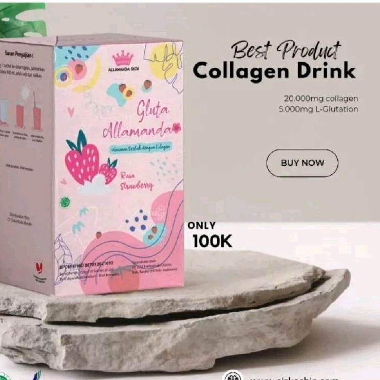 ALAMANDA Skin minuman Collagen kaya manfaat || Sudah BPOM ORIGINAL