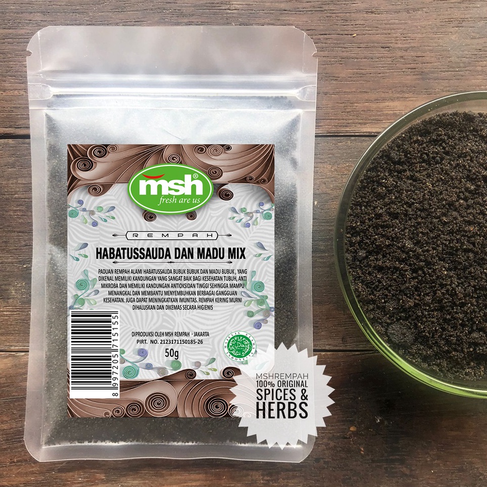 

BSLV4636 PROMO MURAH Habbatussauda Dan Madu Mix