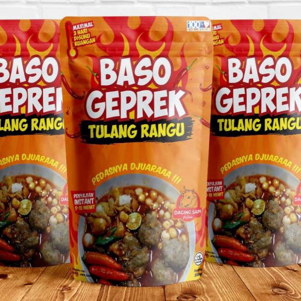 

NXBJ1349 Jangan Sampai Kehabisan Baso geprek tulang rangu baso aci geprek soun seblak geprek original produk sami raos