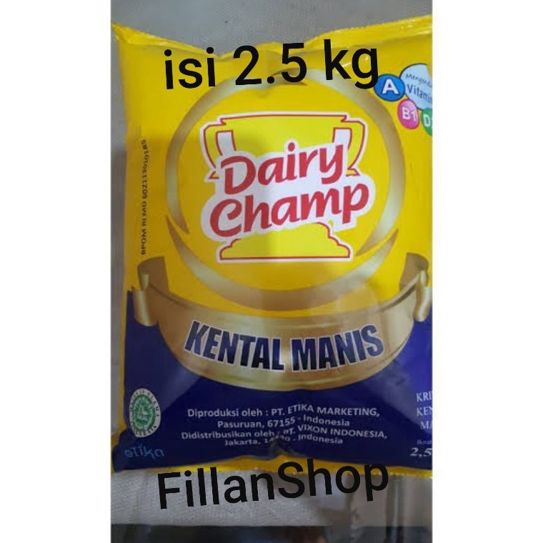

FBYD9324 PROMO SALE Susu Dairy Champ 25 kg