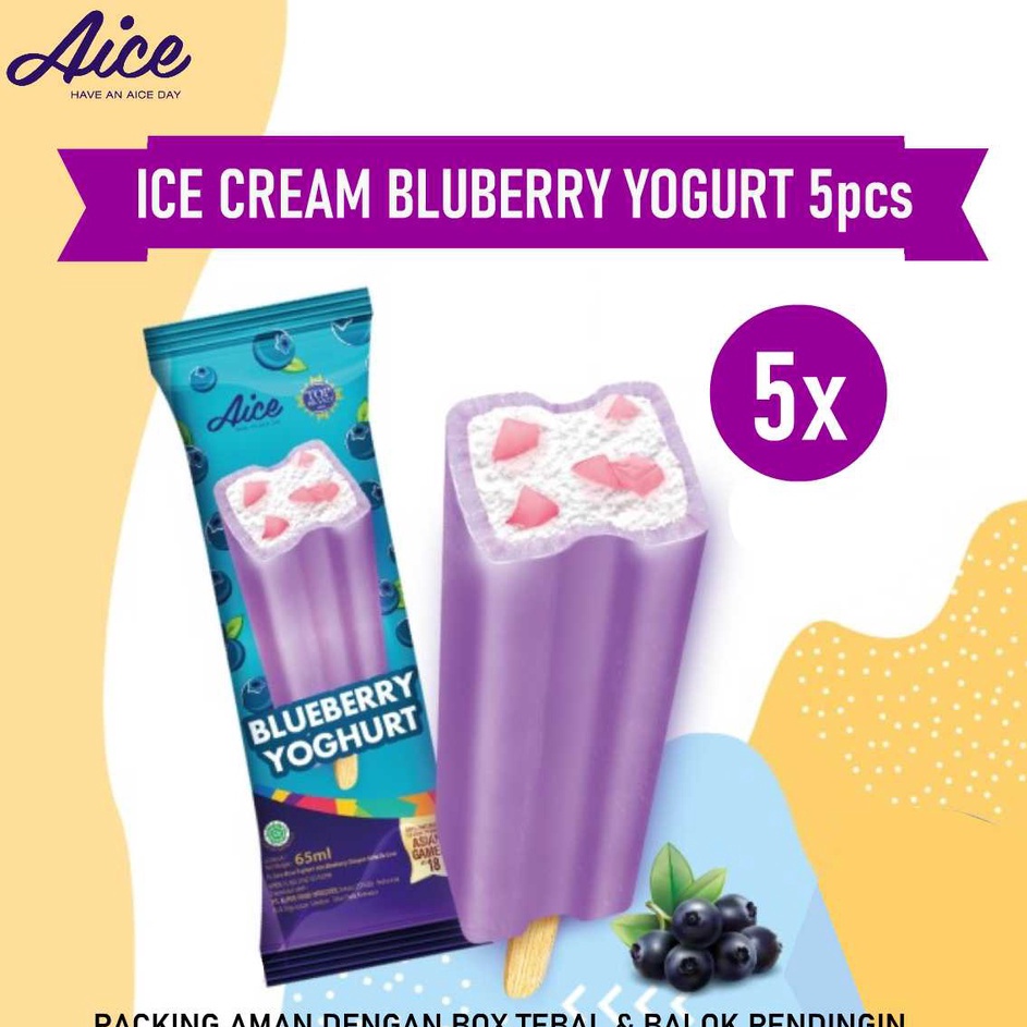 

YLYM418 Terlaku Ice Cream Blueberry Yougert 5pcs Aice