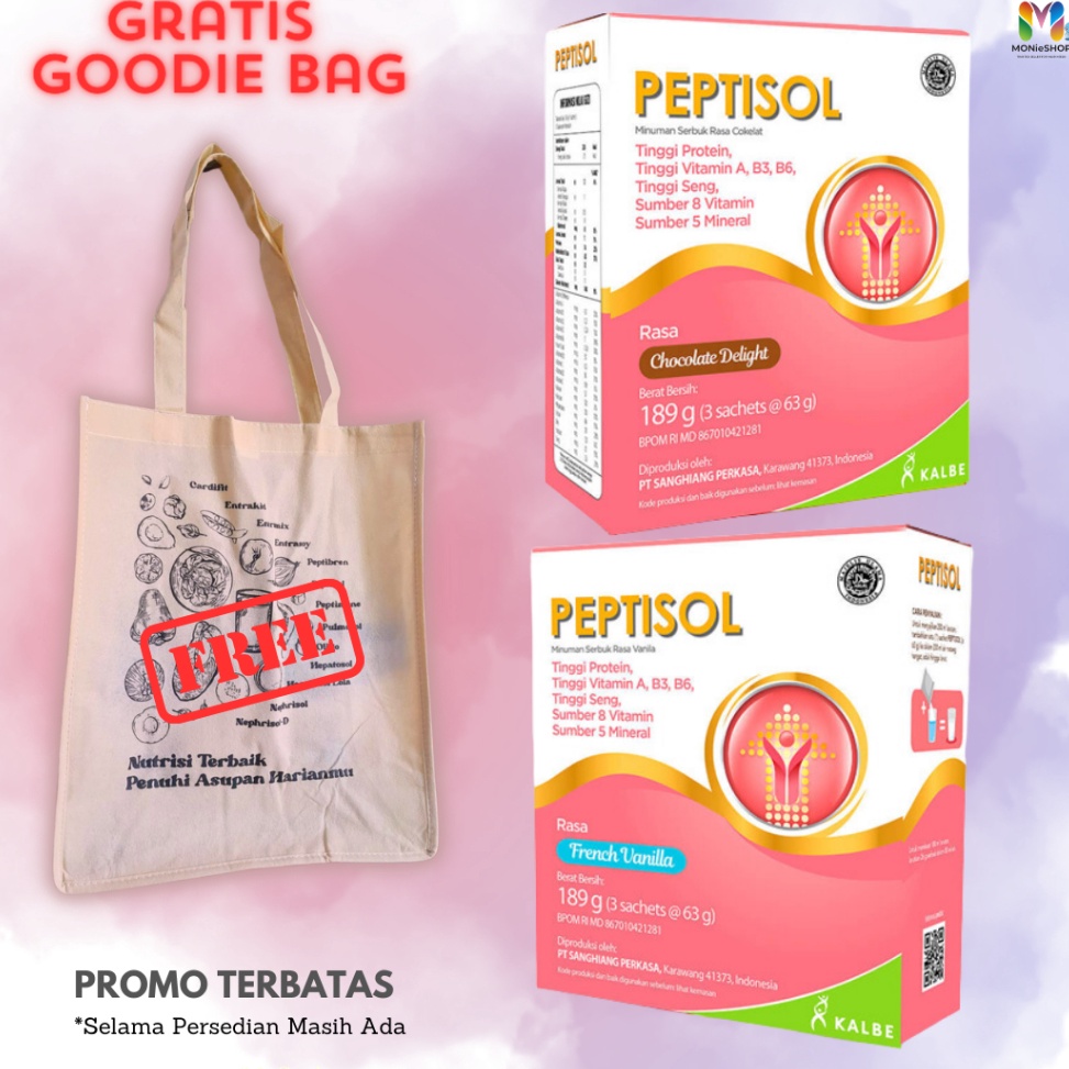 

HKQJ1469 99 BRANDS FESTIVAL Peptisol 19gr vanila coklat susu nutrisi pasca operasi atau sakit