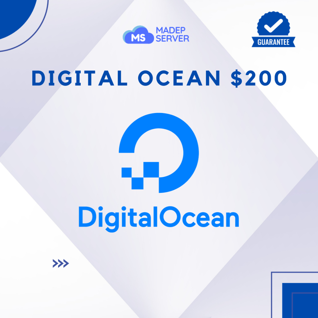 AKUN DIGITAL OCEAN $200 3 DROPLET & 10 DROPLET