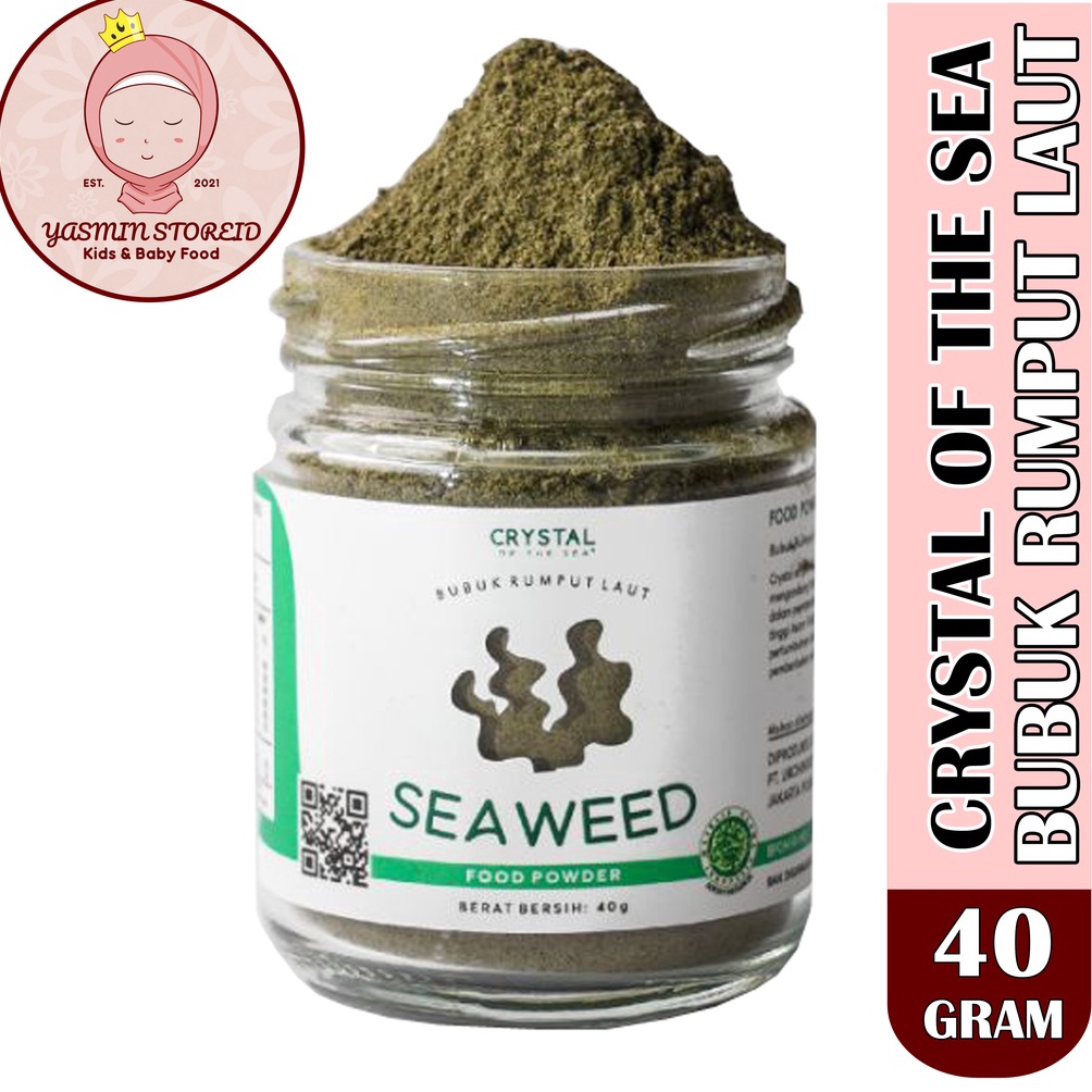 

Serba murah Seaweed Powder 4gr from Cystal of the Sea Bubuk Rumput Laut untuk MPASI YEY